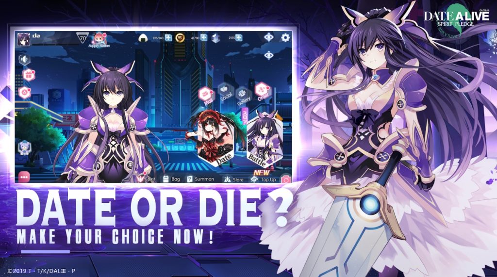Date A Live: Spirit Pledge • Android & Ios New Games