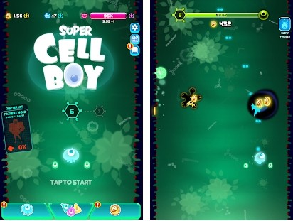 Super Cell Boy - Cute idol arcade space shooter
