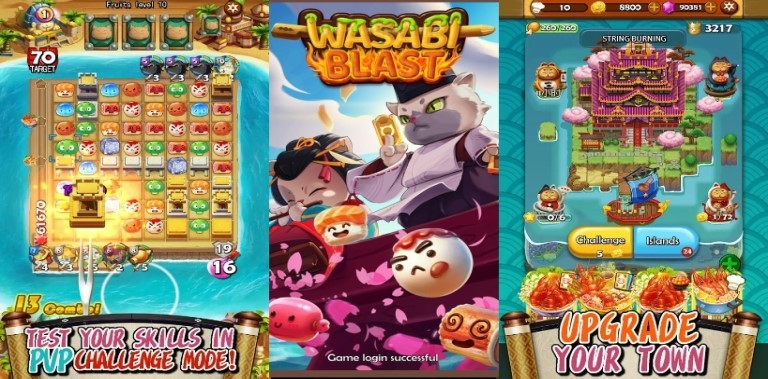 Wasabi Blast: Puzzle Arena