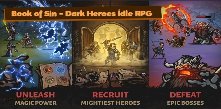 Book of Sin - Dark Heroes Idle RPG & PVE Battler (Early Access)