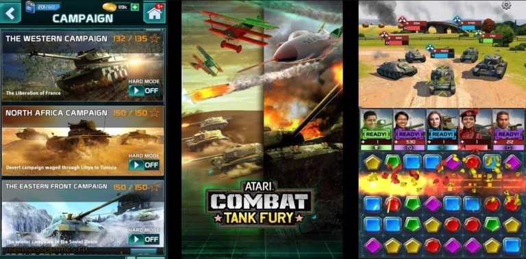 Atari Combat: Tank Fury