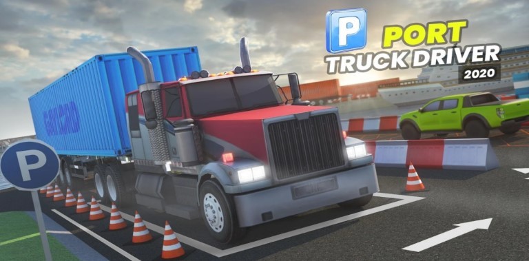 Port Truck Driver: New Parking Games 2020