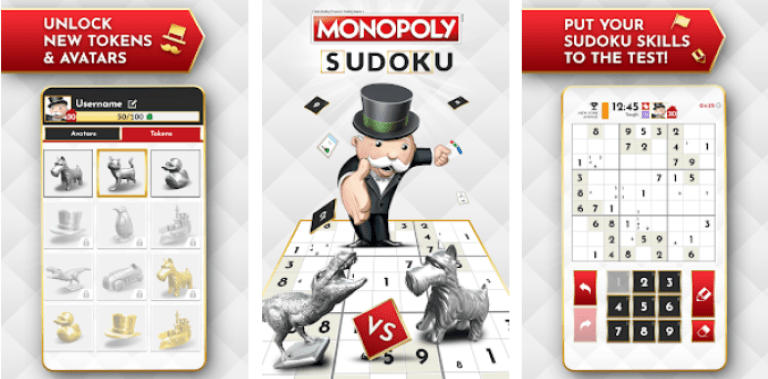 Monopoly Sudoku - Complete puzzles & own it all!