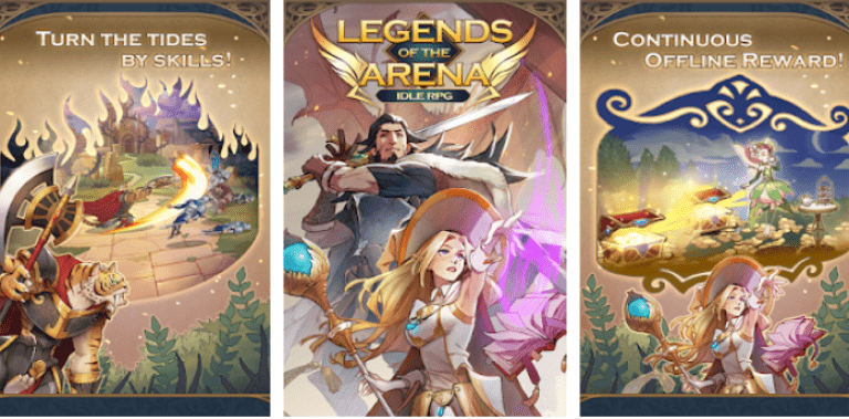Legends of the Arena : idle RPG