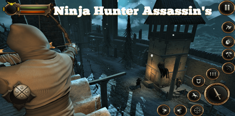 Ninja Hunter Assassin's: Samurai Creed Hero Games