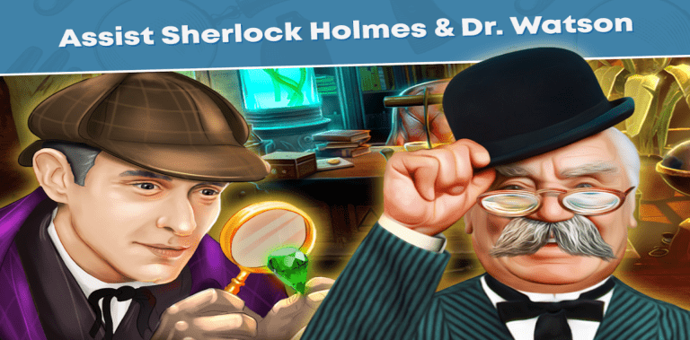 Sherlock Holmes & Watson Hidden Objects Game