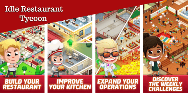 Idle Restaurant Tycoon - Build a restaurant empire