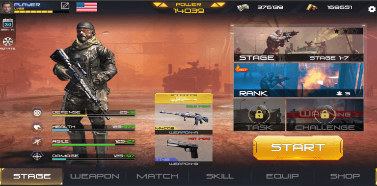 Call of Battle:Target Shooting FPS Game