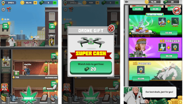 Idle Weed Factory Tycoon