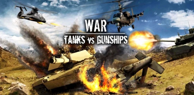 WAR - Tanks vs Gunships