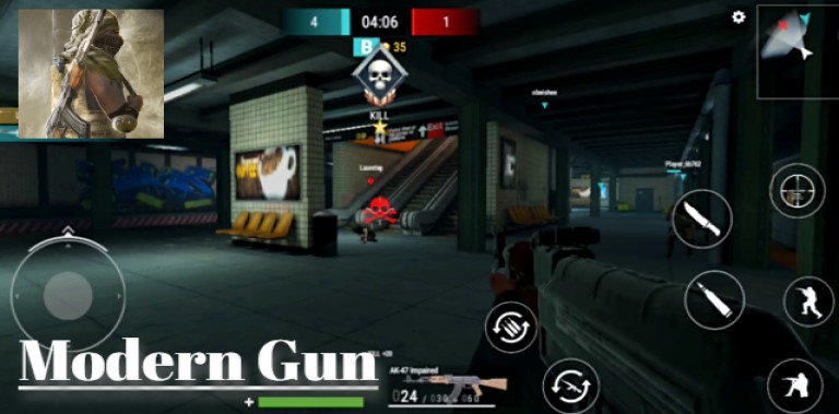 Modern Gun: Shooting War Games