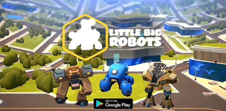 Little Big Robots. Mech Battle
