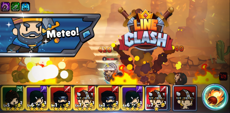Line Clash : Defense Battle