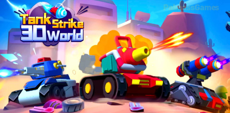 Tank Strike.io - 3D World
