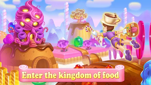 Candy Merge Saga: Food Island
